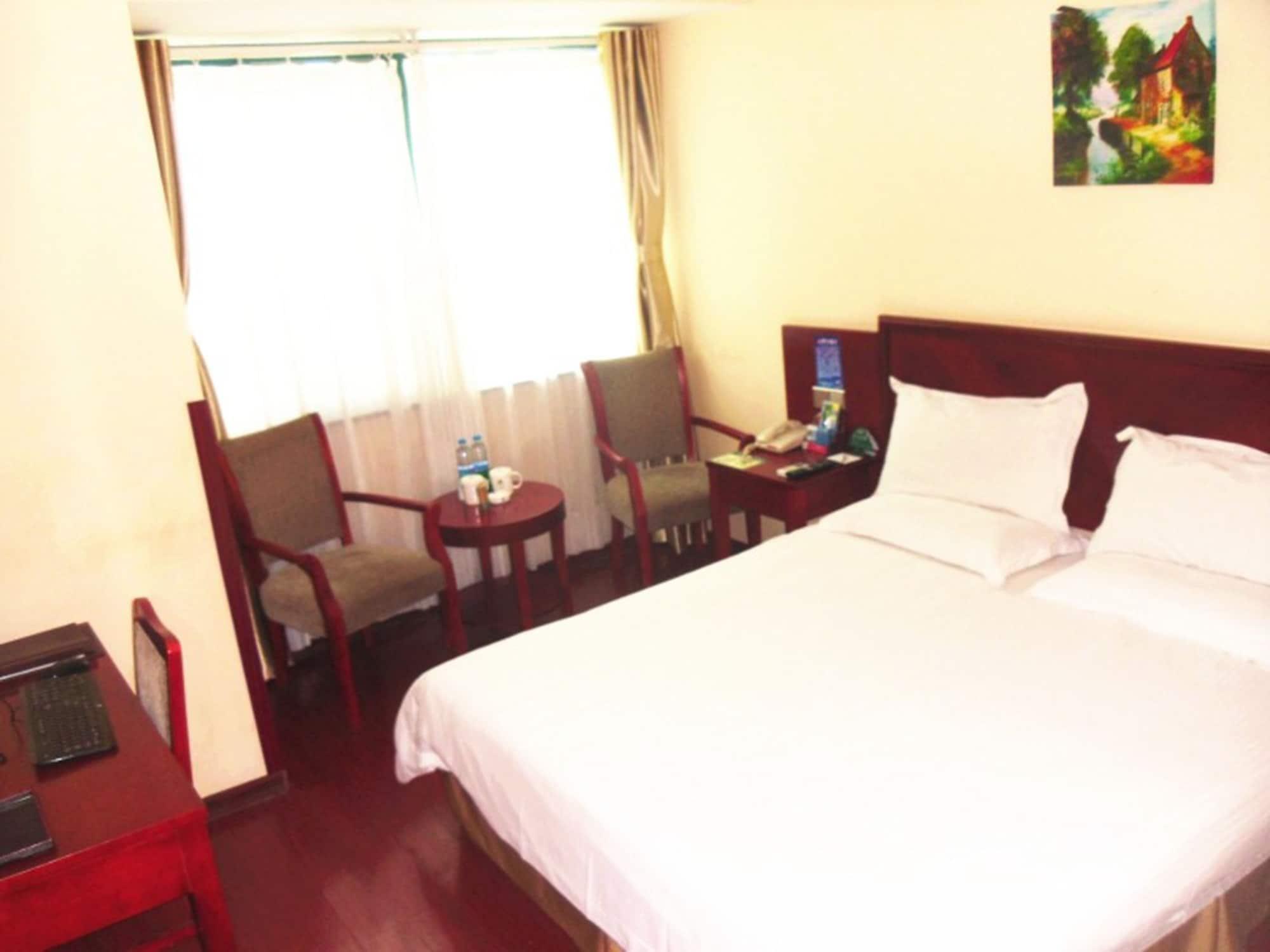 Greentree Inn Anhui Bengbu Longhu Express Hotel Bagian luar foto