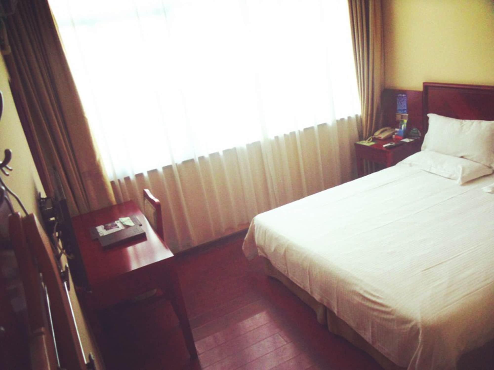 Greentree Inn Anhui Bengbu Longhu Express Hotel Bagian luar foto