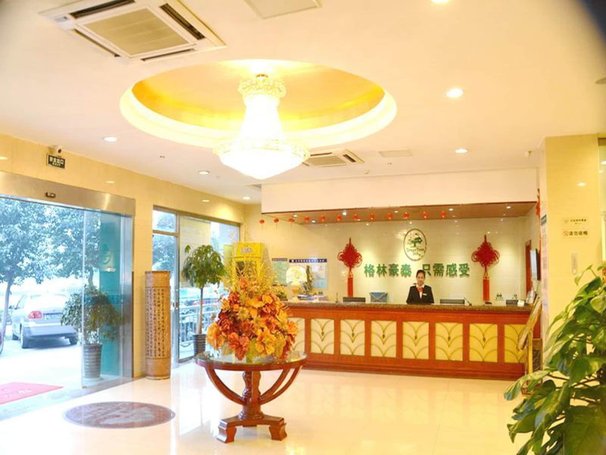 Greentree Inn Anhui Bengbu Longhu Express Hotel Bagian luar foto