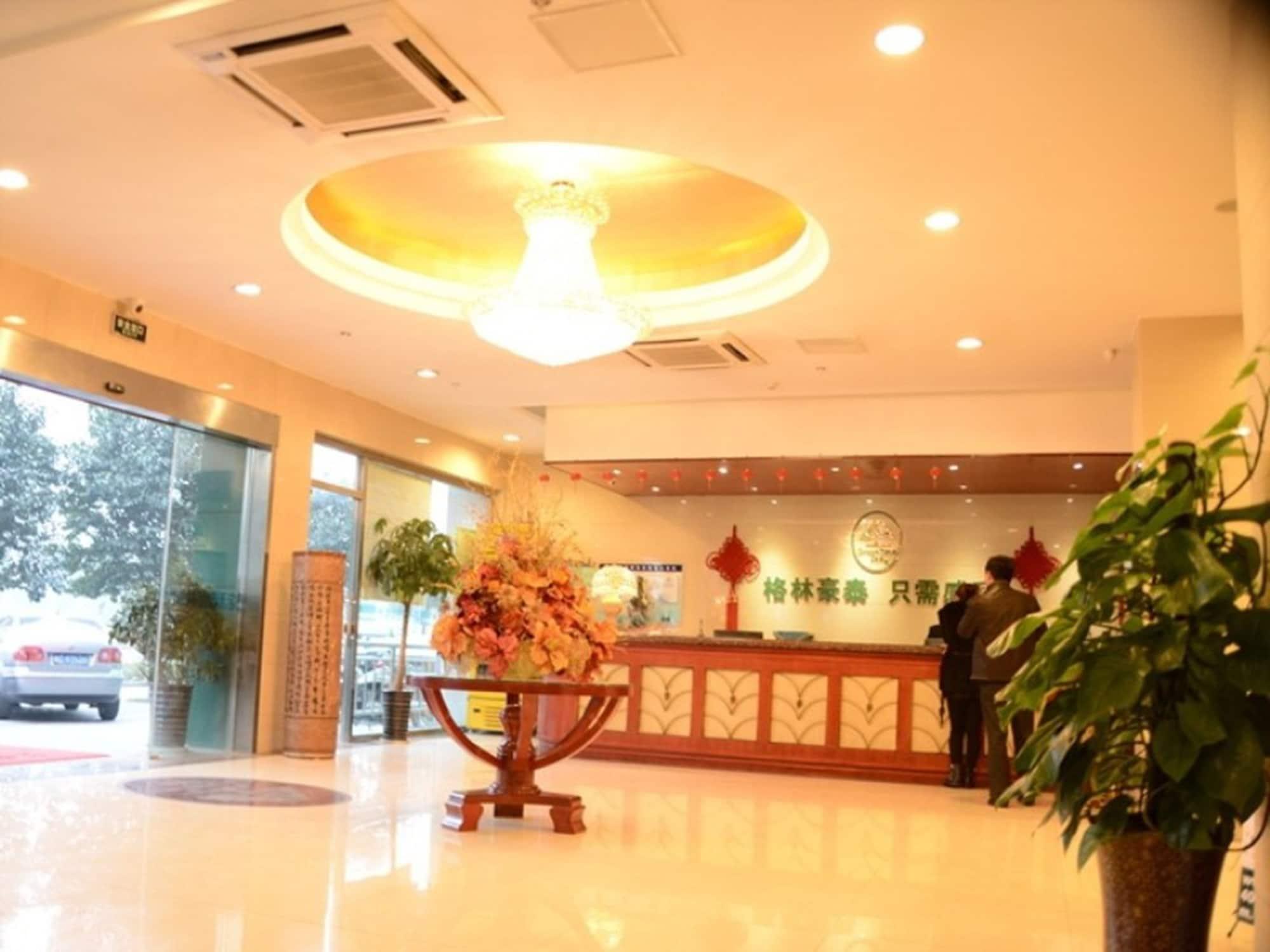 Greentree Inn Anhui Bengbu Longhu Express Hotel Bagian luar foto