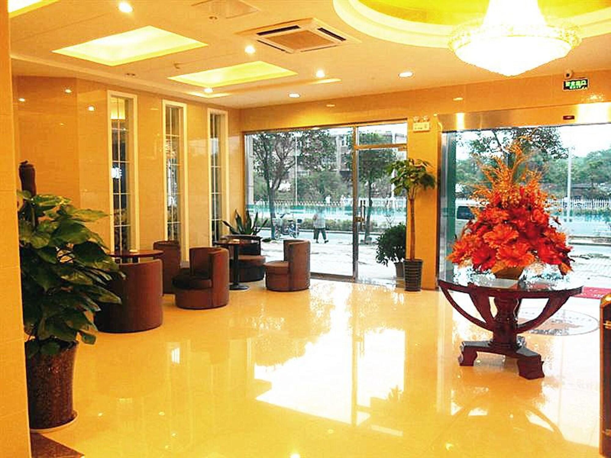Greentree Inn Anhui Bengbu Longhu Express Hotel Bagian luar foto