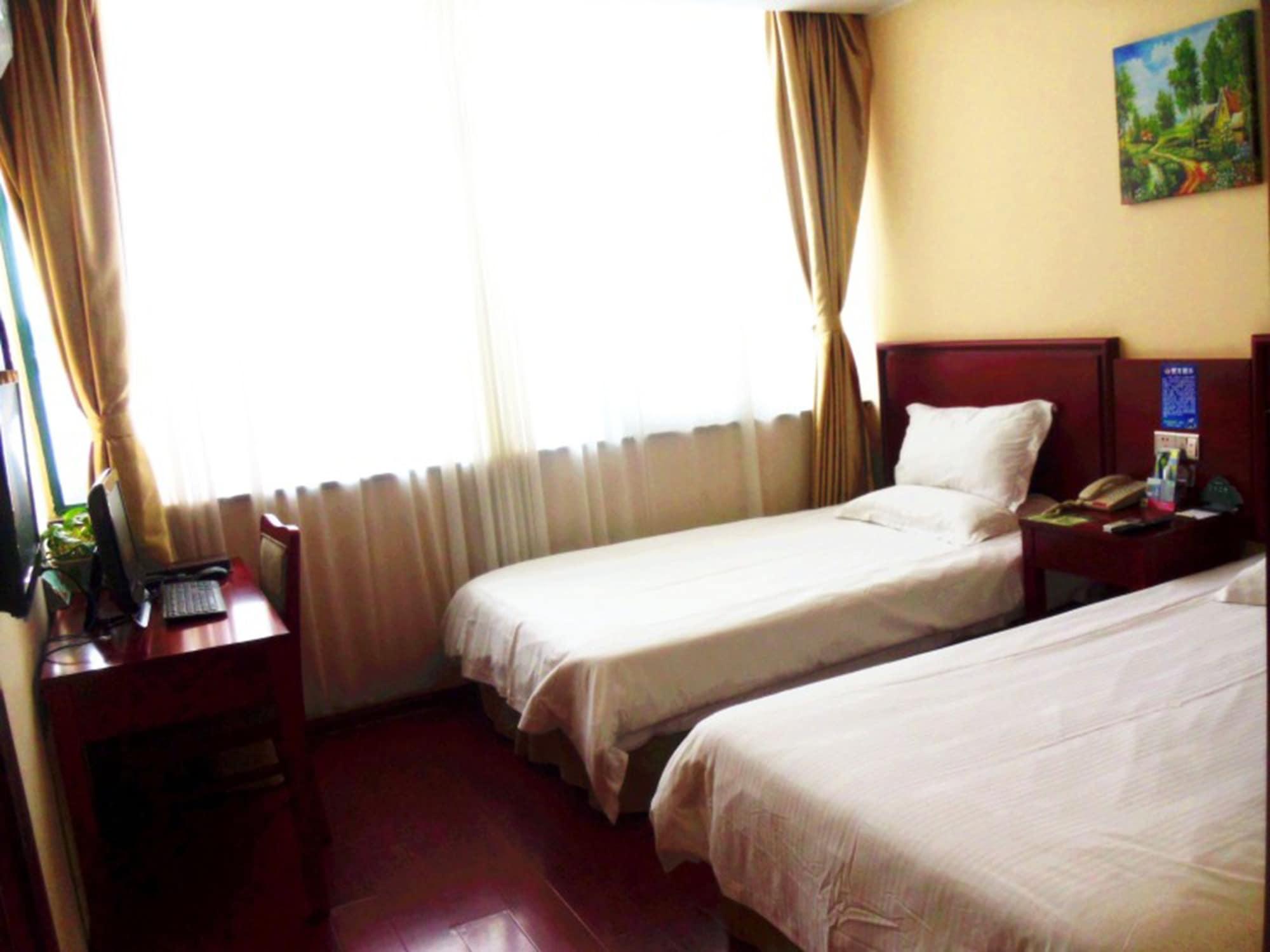 Greentree Inn Anhui Bengbu Longhu Express Hotel Bagian luar foto