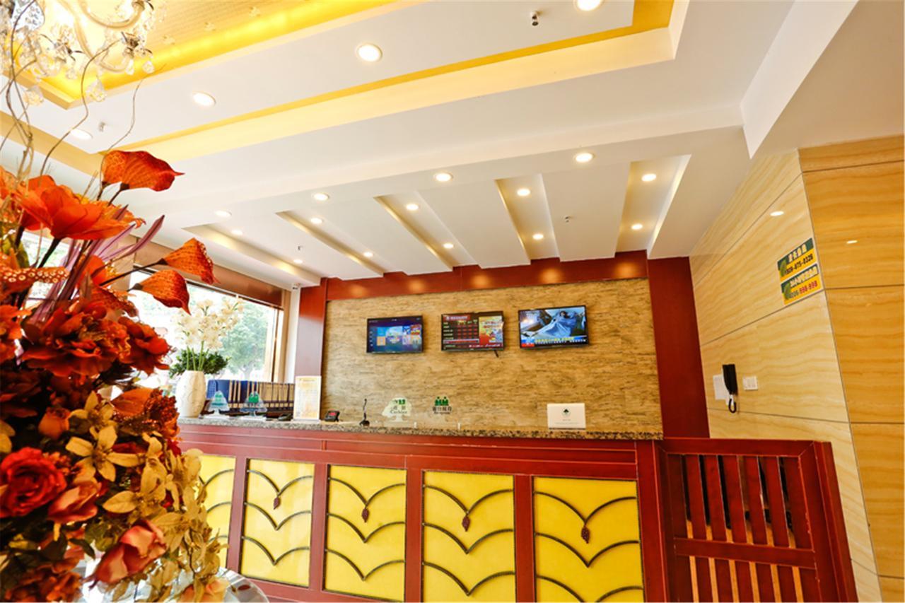Greentree Inn Anhui Bengbu Longhu Express Hotel Bagian luar foto