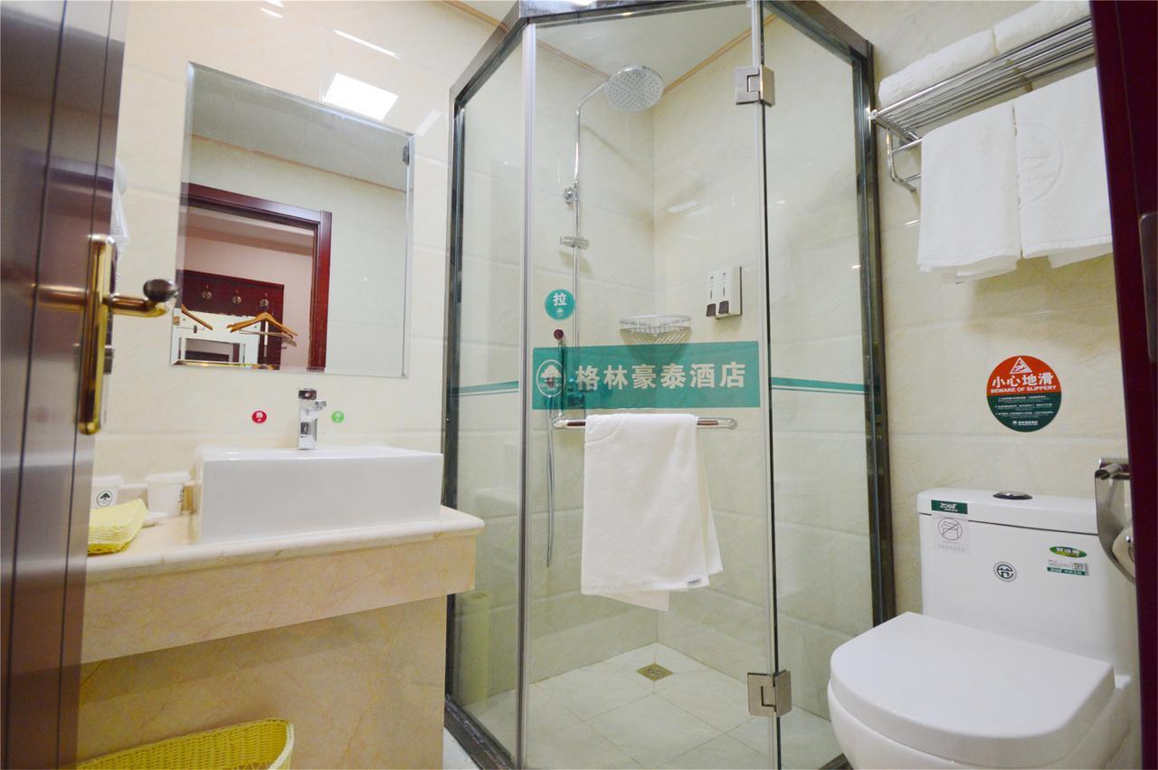 Greentree Inn Anhui Bengbu Longhu Express Hotel Bagian luar foto